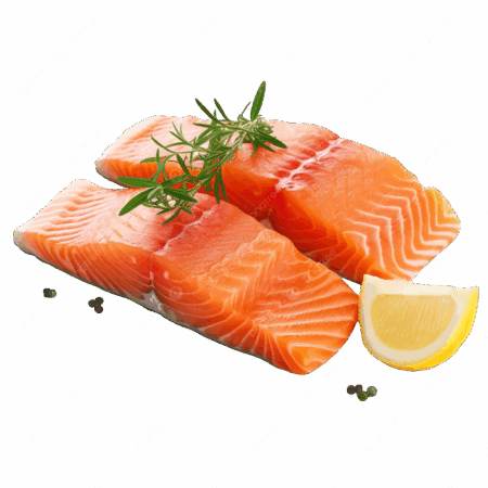 CHILE Salmon Cutlet Frozen - Retail (600g)