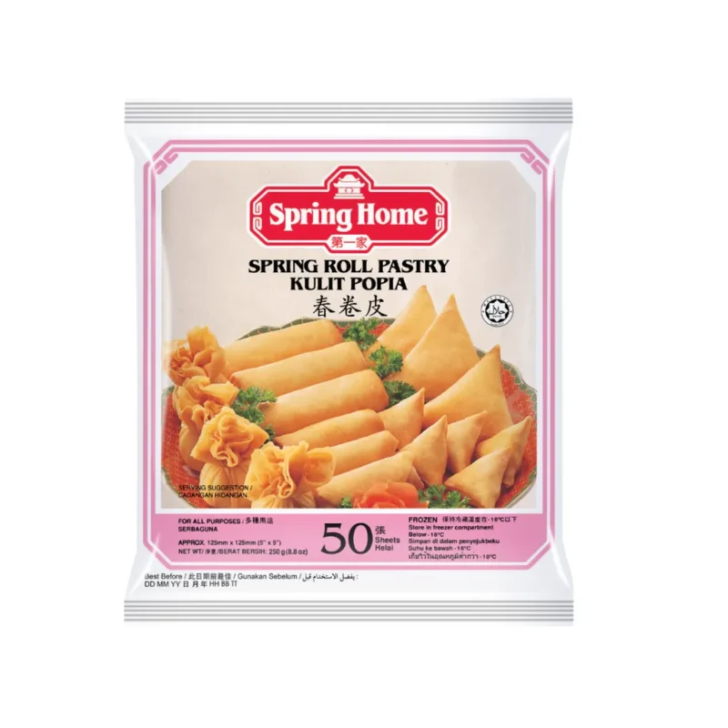 SPRING HOME TYJ Spring Roll Pastry 5"x5" - 250g (50 sheets)