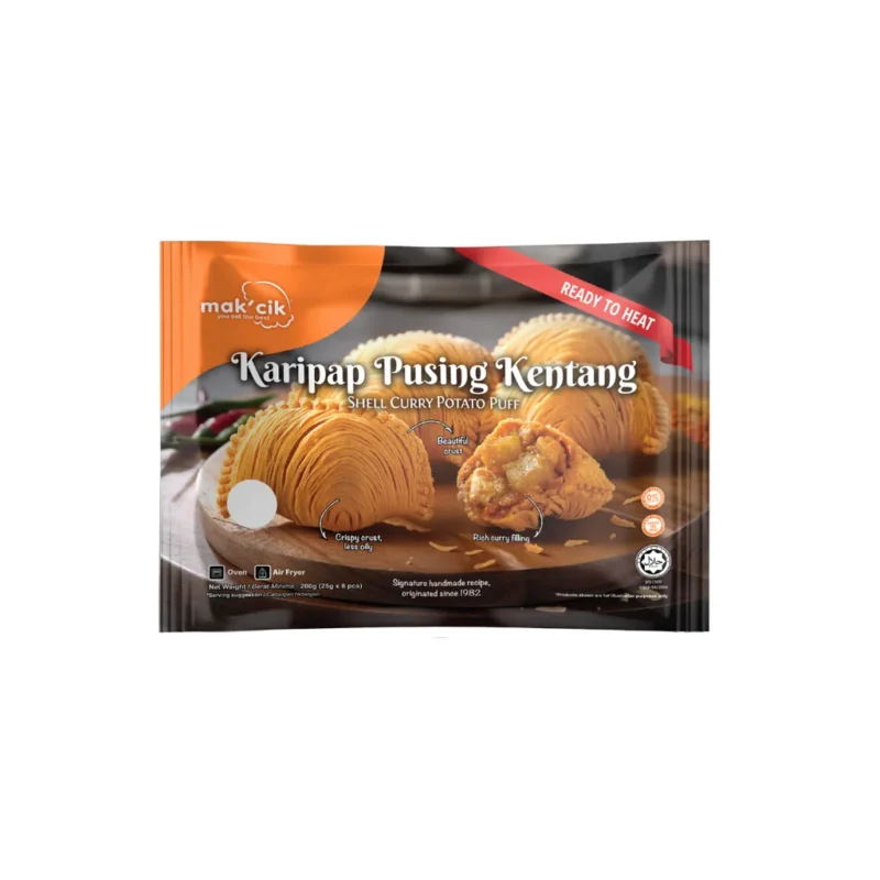 MAK'CIK Karipap Pusing Kentang - 8pcs
